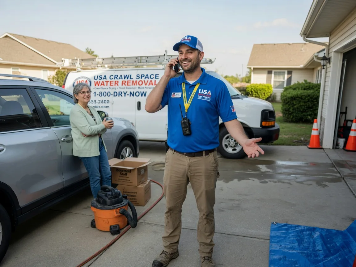 Crawl Space Water Removal Sandy Lake, PA FAQs